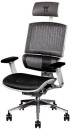 Кресло для геймеров Thermaltake CYBERCHAIR E500 серый белый6