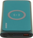 Внешний аккумулятор Power Bank 10000 мАч Digma DGPQ10G зеленый DGPQ10G22CGN2