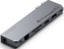 Концентратор USB Type-C Satechi ST-UCPHMXM RJ-45 HDMI USB 3.0 microSD 2 х USB Type-C SD mini-Jack3.5 серый4