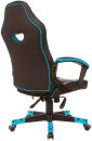 Кресло для геймеров Zombie GAME 16 чёрный голубой2