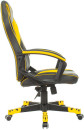 Кресло для геймеров Zombie GAME 16 чёрный жёлтый5