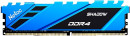 Модуль памяти DDR 4 DIMM 8Gb PC28800, 3600Mhz, Netac Shadow NTSDD4P36SP-08B  C18 Blue, с радиатором