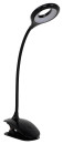 Светильник Старт CT203 (14681) настольный на прищепке черный 5Вт