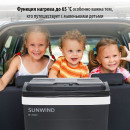 Автохолодильник SunWind EF-25220 25л 60Вт серый/белый4