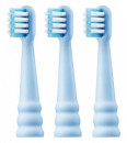 Комплект насадок для детской электрической зубной щетки DR.BEI Kids Sonic Electric Toothbrush Head for K5 Blue (3 Pieces)2