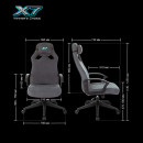 Кресло для геймеров A4TECH X7 GG-1300 серый4
