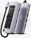 Внешний корпус NETAC WH41 <NT07WH41-32C0> для SSD M.2 SATA -> 2х USB3.0 + HDMI + RJ45 (LAN 1Gbs) питание по USB PD Type-C3