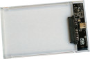 Внешний корпус для HDD/SSD AgeStar 3UB2P4C SATA III пластик прозрачный 2.5"2