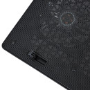 Подставка для ноутбука Digma D-NCP156-2 15.6"360x260x27мм 2xUSB 2x 120ммFAN 650г черный5
