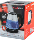 Чайник электрический StarWind SKG1055 1800 Вт чёрный 1.8 л стекло3