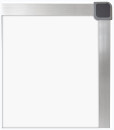 Доска магнитно-маркерная Boardsys 20Ф120 Ecoboard лак белый 100x120см алюминиевая рама2