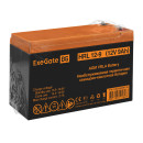 Exegate EX285659RUS Аккумуляторная батарея HRL 12-9 (12V 9Ah 1234W, клеммы F2)6