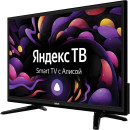 Телевизор 24" BBK 24LEX-7287/TS2C черный 1366x768 50 Гц Smart TV Wi-Fi 2 х HDMI 2 х USB RJ-454