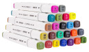 Набор маркеров для скетчинга Deli E70801-24 Color Emotion двойной пиш. наконечник 1мм 24цв. (24шт.)7