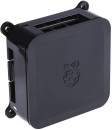 Корпус DesignSpark ABS Case для Raspberry Pi 3 B/B+ , встроенное крепление VESA (100х100мм), цвет черный  (136-0232)(136-0233) (40)