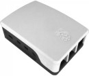 RA599   Корпус ACD  Black+White ABS Case for Raspberry 4B