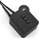 Акустическая система 2.0 ExeGate Accord 230 (питание USB,Bluetooth, 2х3Вт (6Вт RMS), 60-20000Гц, цвет черный, RGB подсветка, Color Box)5