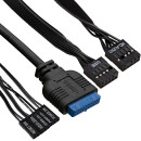 Корпус Miditower ExeGate AA-440U-AA350 (ATX, AA350 8 см, 2*USB+1*USB3.0, аудио, черный)3