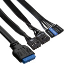 Корпус Miditower ExeGate AA-442U2-AA350 (ATX, AA350 8 см, 1*USB+2*USB3.0, аудио, черный)3