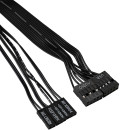 Корпус Miditower ExeGate CP-601-CP500 (ATX, БП CP500 с вент. 8см, 2*USB, аудио, черный)4