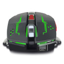Игровая беспроводная мышь SVEN RX-G930W чёрная (2.4 Ггц, 6 кнопок, 1600 dpi, USB, Soft Touch, RGB подсветка)7