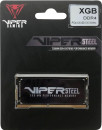Оперативная память для ноутбука 16Gb (1x16Gb) PC4-25600 3200MHz DDR4 SO-DIMM Unbuffered CL18 Patriot Viper Steel PVS416G320C8S4