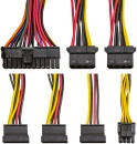 Блок питания 350W ExeGate UN350 (ATX, PC, 12cm fan, 24pin, 4pin, 3xSATA, 2xIDE, FDD, кабель 220V в комплекте)4
