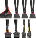 Блок питания 400W ExeGate 400NPXE (ATX, PPFC, PC, 12cm fan, 24pin, 4pin, PCIe, 3xSATA, 2xIDE, FDD, black, кабель 220V в комплекте)4