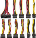 Блок питания 400W ExeGate 400PPX (ATX, APFC, SC, КПД 80% (80 PLUS), 14cm fan, 24pin, (4+4)pin, PCIe, 5xSATA, 4xIDE, FDD, кабель 220V с защитой от выдергивания, black, RTL)5