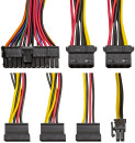 Блок питания 400W ExeGate AB400 (ATX, PC, 8cm fan, 24pin, 4pin, 3xSATA, 2xIDE, FDD, кабель 220V в комплекте)4
