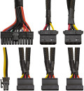 Блок питания 400W ExeGate XP400 (ATX, PC, 12cm fan, 24pin, 4pin, 3xSATA, 2xIDE, FDD, black, кабель 220V в комплекте)4
