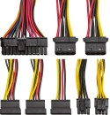 Блок питания 450W ExeGate AB450 (ATX, PC, 8cm fan, 24pin, 4pin, 3xSATA, 2xIDE, FDD, кабель 220V в комплекте)4