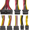 Блок питания 500W ExeGate AB500 (ATX, PC, 8cm fan, 24pin, 4pin, 3xSATA, 2xIDE, FDD, кабель 220V в комплекте)2