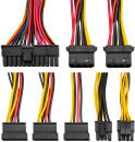 Блок питания 600W ExeGate XP600 (ATX, SC, 12cm fan, 24pin, 4pin, PCIe, 3xSATA, 2xIDE, FDD, black, кабель 220V с защитой от выдергивания)4