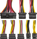 Блок питания 650W ExeGate UNS650 (ATX, PC, 12cm fan, 24pin, 4pin, PCIe, 3xSATA, 2xIDE, FDD, кабель 220V в комплекте)4