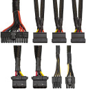 Блок питания 650W ExeGate XP650 (ATX, PC, 12cm fan, 24pin, 4pin, PCIe, 3xSATA, 2xIDE, FDD, black, кабель 220V в комплекте)4