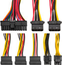 Блок питания 700W ExeGate XP700 (ATX, PC, 12cm fan, 24pin, 4pin, PCIe, 3xSATA, 2xIDE, FDD, black, кабель 220V в комплекте)4