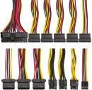 Блок питания 800W ExeGate EVO800-LT (ATX, APFC, PC, 12cm RGB fan, 24pin, (4+4)pin, PCI-E, 5xSATA, 3xIDE, FDD, black, кабель 220V в комплекте)3