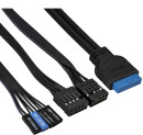 Корпус Miditower ExeGate XP-402U2-XP600 (ATX, БП XP600 с вент. 12см, 1*USB+2*USB3.0, аудио, черный)3