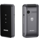 Телефон Philips E2601 темно-серый 2.4" Bluetooth3