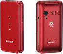 Телефон Philips E2601 красный 2.4" Bluetooth3