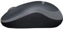 Мышь беспроводная Logitech M185 чёрный серый USB + радиоканал 910-0022353