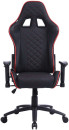 Кресло для геймеров Cactus CS-CHR-030BLR чёрный красный2
