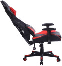 Кресло для геймеров Cactus CS-CHR-090BLR чёрный красный4