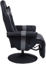 Кресло для геймеров Cactus CS-CHR- чёрный серый5