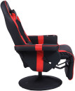 Кресло для геймеров Cactus CS-CHR-GS200BLR чёрный красный3