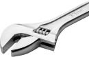 Разводной ключ Deli DL015A 15&quot; Длина: 350 мм. Регулируемый размер зажима: 0-46 мм. Кованая специальная инструментальная сталь. Хромированная отделка.4