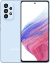 Смартфон Samsung SM-A536E Galaxy A53 5G 256Gb 8Gb небесно-голубой моноблок 3G 4G 2Sim 6.5" 1080x2400 Android 12 64Mpix 802.11 a/b/g/n/ac NFC GPS GSM900/1800 GSM1900 Ptotect microSD max1024Gb6