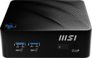 Неттоп MSI Cubi N JSL-040RU slim PS N6000 (1.1) 4Gb SSD128Gb UHDG Windows 11 Professional GbitEth WiFi BT 65W черный2