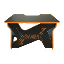 Игровой стол Generic Comfort Gamer Mini Seven/DS/NO чёрно-оранжевый (ЛДСП Е1, 120 x 90 x 75)8